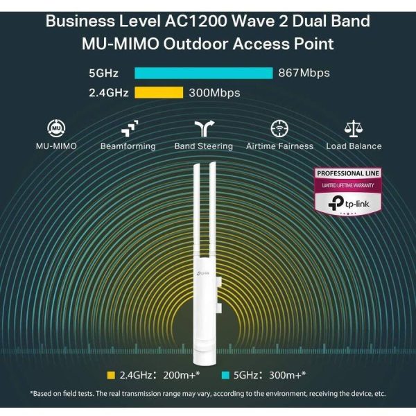TP Link EAP225 Outdoor AC1200 Wireless Access Point Business-6