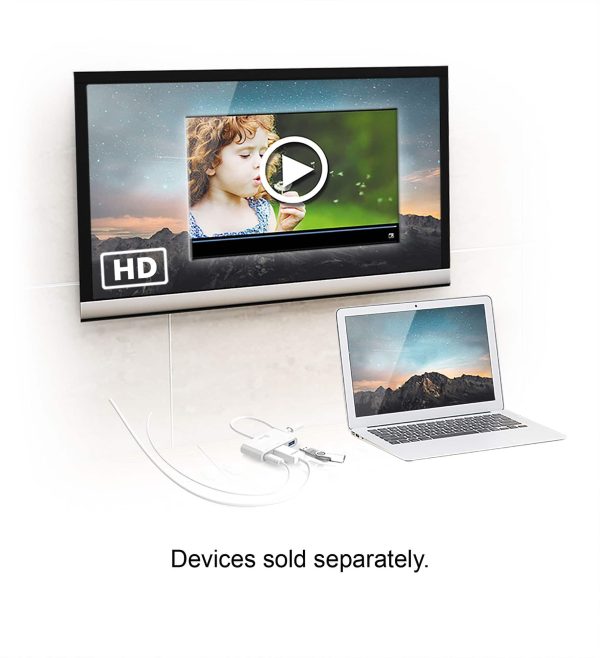 JCA379 USB C to HDMI Adapter with USB 3.0 and Power Delivery-7