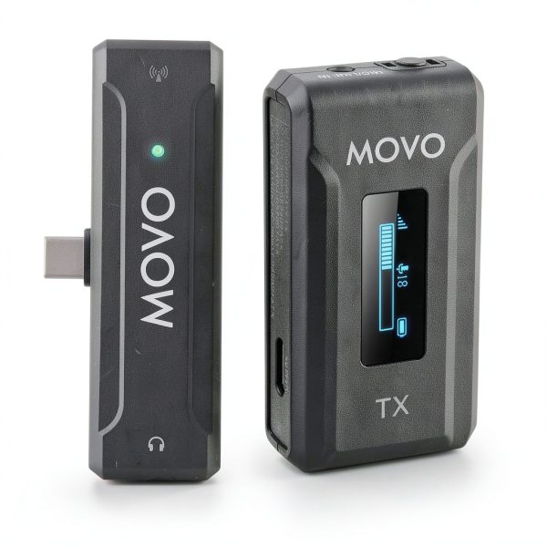 Movo WMX2C Wireless Microphone USB C Content Creators-0