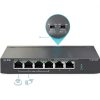TP-Link 6-Port PoE Switch 4 PoE+ Ports 67W Budget-6