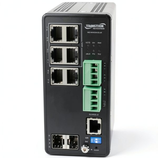 Transition Networks Managed Hardened PoE Switch Industrial-0