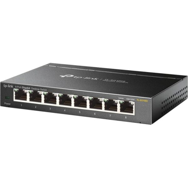 TP-Link 8-Port Gigabit Switch Desktop Metal Fanless Design-6