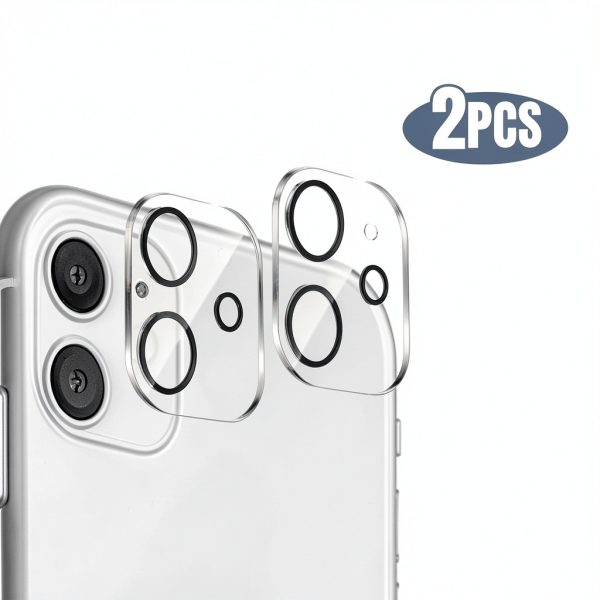Qixxronics iPhone 11 Camera Lens Protector Tempered Glass-1