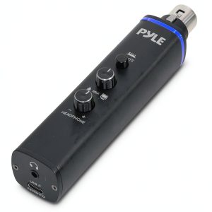 Pyle XLR to USB Adapter Digital Recording Phantom Power-0