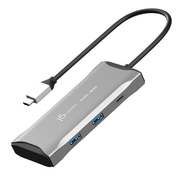 JCD396 USB-C Dual 4K60 Mini Dock HDMI Workstation-1