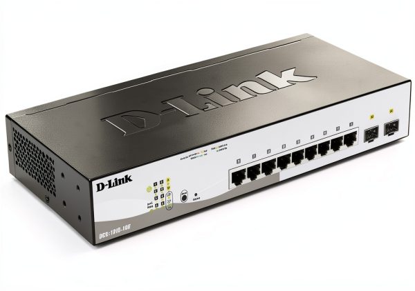 D Link 10 Port Gigabit Smart Managed PoE Switch 65W-9