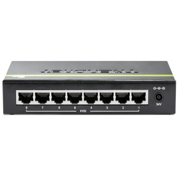 TRENDnet 8 Port Gigabit PoE Switch Metal Sturdy Plug Play-8