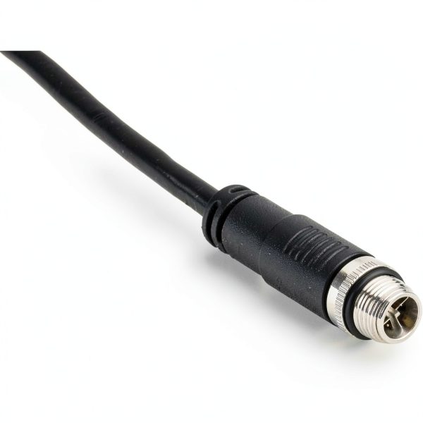 Trendnet M12 RJ45 Industrial Ethernet Cable 2m Black-2