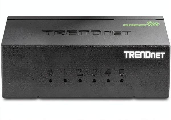 TRENDnet Gigabit Switch 5 Port Mini Metal GREENnet-5