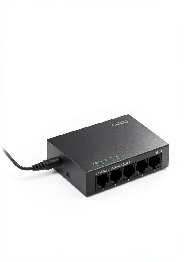 Cudy GS105 5 Port Gigabit Ethernet Switch Metal Fanless-7