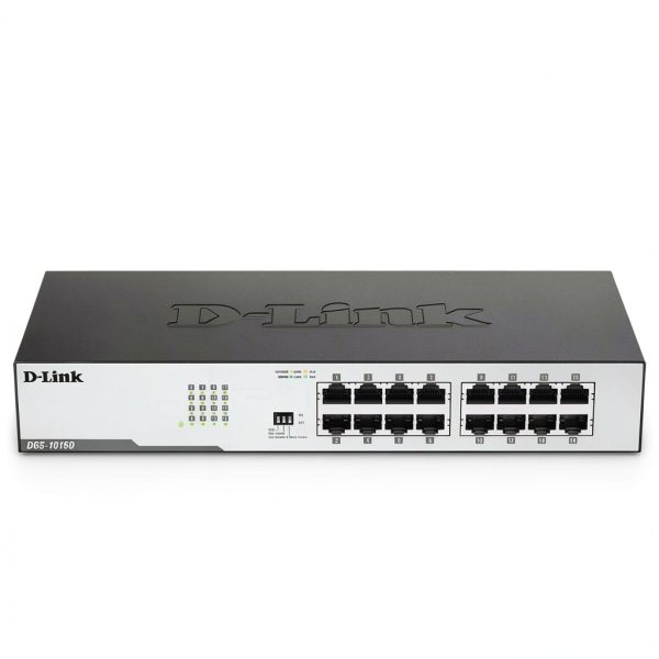 D-Link 16 Port Gigabit Unmanaged Switch Plug and Play-0