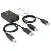 Tripp Lite Eaton USB Sharing Switch 2 Port Printer Scanner-4