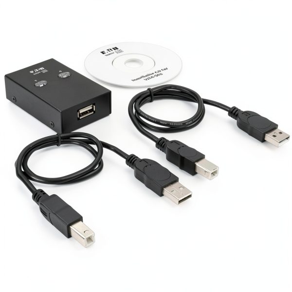 Tripp Lite Eaton USB Sharing Switch 2 Port Printer Scanner-4