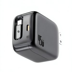 45W Dual Port Charger Retractable Cable BPS 30 Power-0