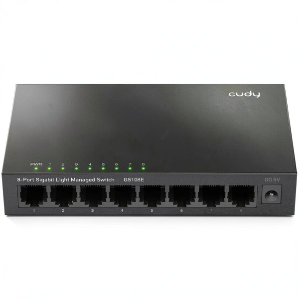 Cudy 8 Port Gigabit Light Managed Switch Network Management-0