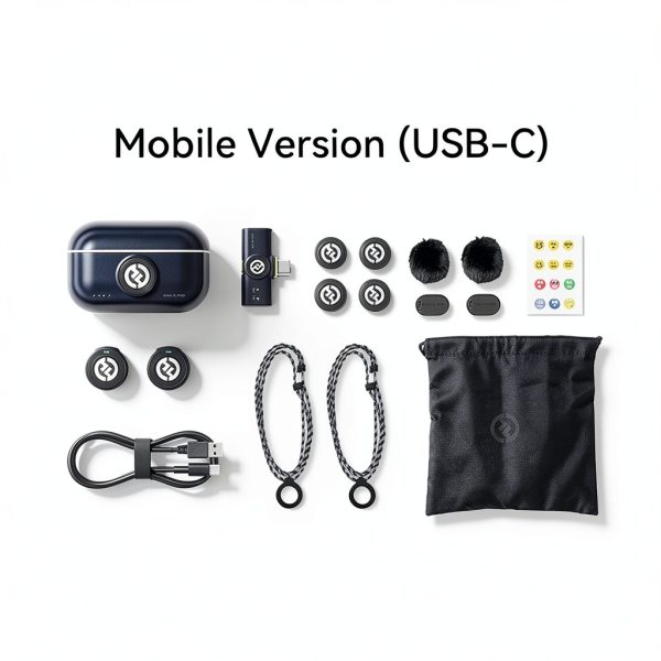 LARK M2 Wireless Lavalier Microphone USB-C Plug Play Content-1
