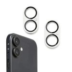 Qixxronics iPhone 16 Plus Camera Lens Protector Tempered-0