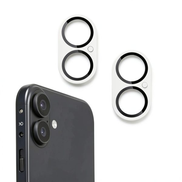 Qixxronics iPhone 16 Plus Camera Lens Protector Tempered-0