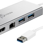Pavo Dual Monitor Docking Station USB 3.0 HDMI VGA Ethernet-0