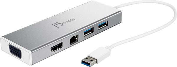 Pavo Dual Monitor Docking Station USB 3.0 HDMI VGA Ethernet-0
