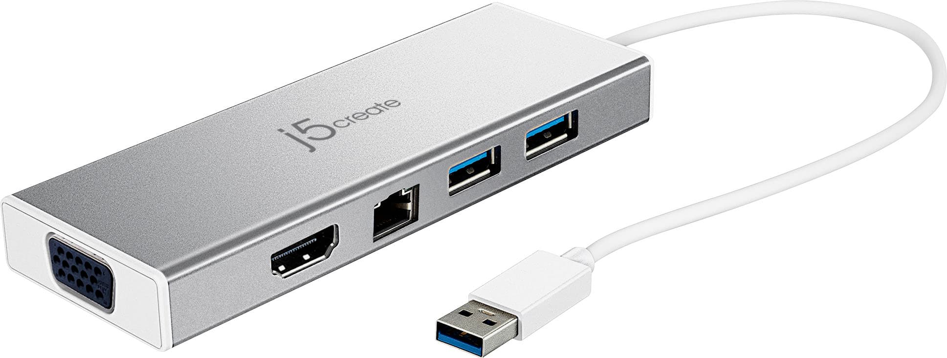 Installing Pavo Dual Monitor Docking Station USB 3.0 HDMI VGA Ethernet on a wooden desk