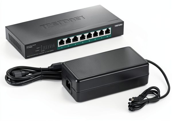 TRENDnet 8 Port 2.5G PoE++ Switch 230W Fanless Design-9