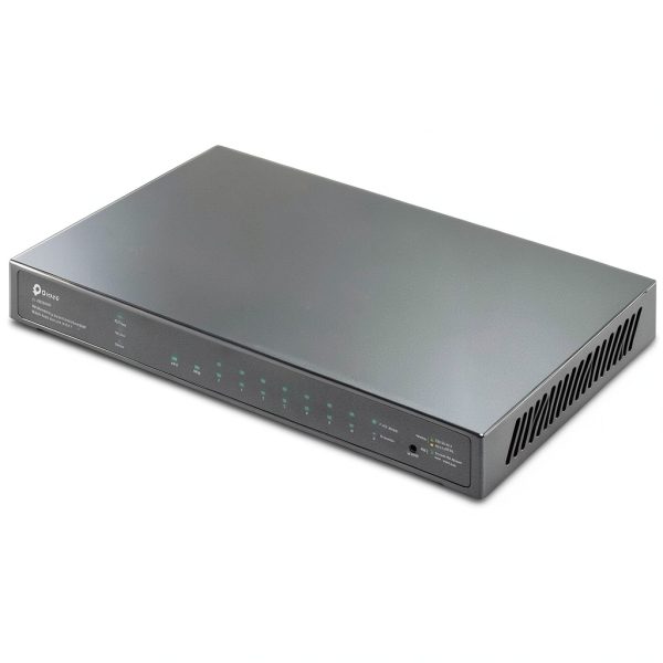 TP-LINK Gigabit Smart PoE Switch 8 Ports 2 SFP Slots-7