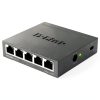 D Link 5 Port Gigabit Switch Metal Fanless Plug Play-6