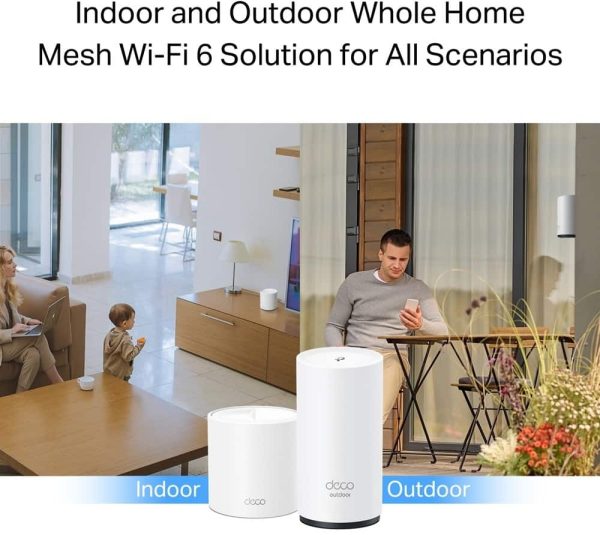 TP Link Deco AX5400 Wi Fi 6 Mesh System 4 Pack Whole Home-1