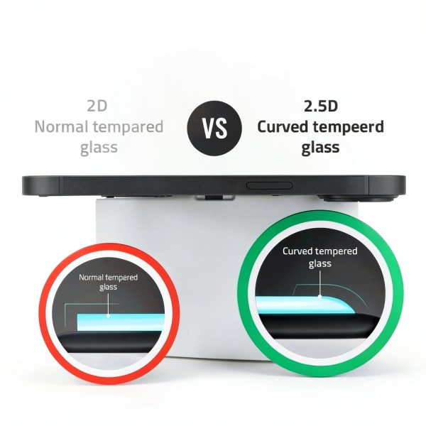Moto Z4 2.5D Glass Screen Protector 3 Pack HD Clear-4