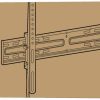 Best Buy Essentials Large Tilting TV Wall Mount 47-84-4