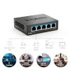 D Link 5 Port 2.5Gb Unmanaged Network Switch Fanless Plug-2