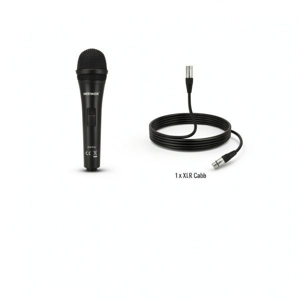 Neewer NW-040 Cardioid Dynamic Microphone Metal XLR-7