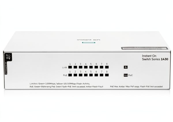 HPE Instant On Switch 8 Port Gb Ethernet PoE Unmanaged-0