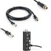 Trendnet M12 RJ45 Industrial Ethernet Cable 2m Black-1