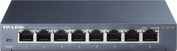 TP-Link 8-Port Gigabit Ethernet Switch Metal Design-0