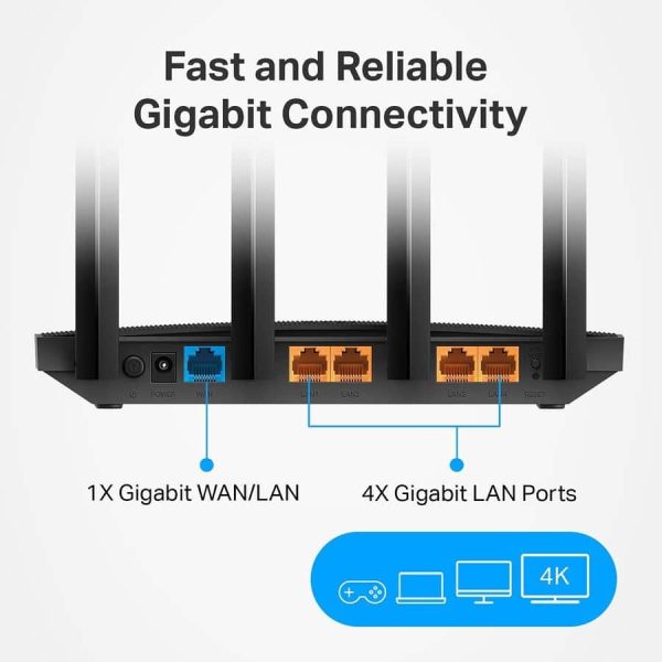 TP Link Archer A6 AC1200 Dual Band MU MIMO Router-7