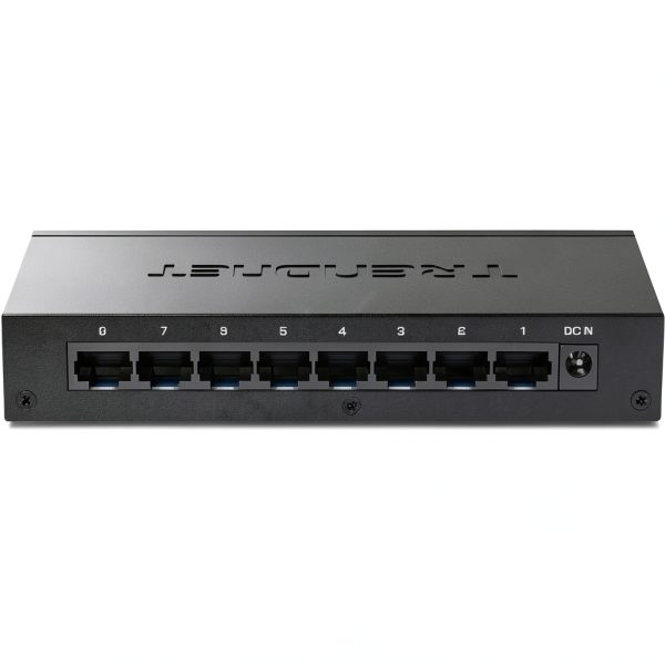 TRENDnet 8 Port Gigabit Desktop Switch Metal Fanless Design-8
