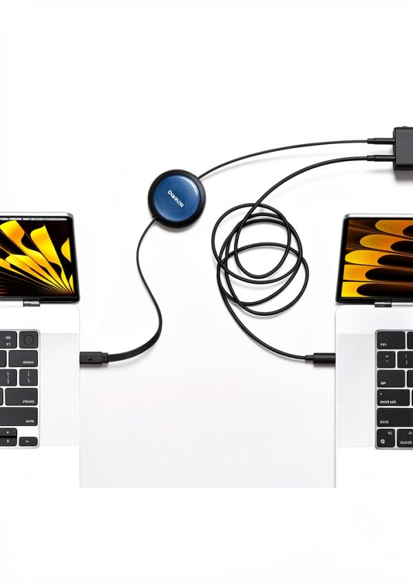 Retractable Charging Cable 100W PD Fast Charging Durable-5