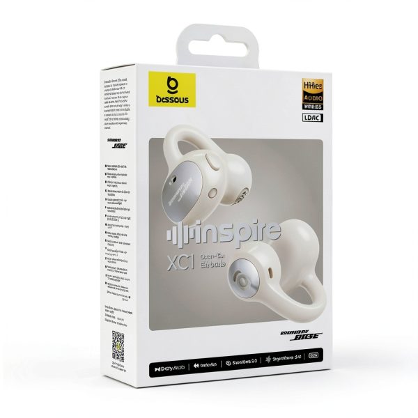 Baseus Inspire XC1 Clip Earbuds Bose Sound Dolby Audio-10