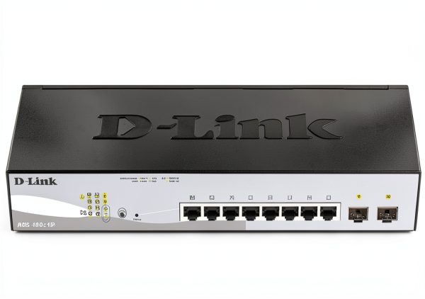 D Link 10 Port Gigabit Smart Managed PoE Switch 65W-11
