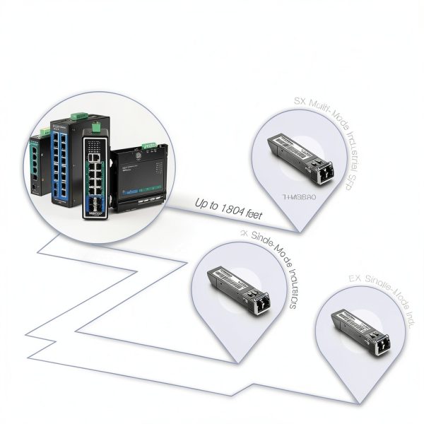 TRENDnet Industrial Gigabit L2 Managed PoE+ DIN Rail Switch-1