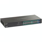 TRENDnet 26 Port Gigabit PoE Switch 24x30W Ports SFP Slots-0
