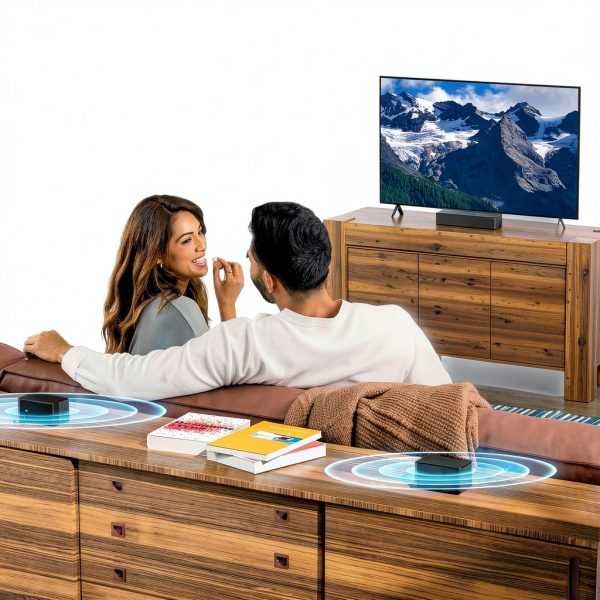 Ultimea Poseidon M3T 5.1 Soundbar Wireless Subwoofer Rear-3