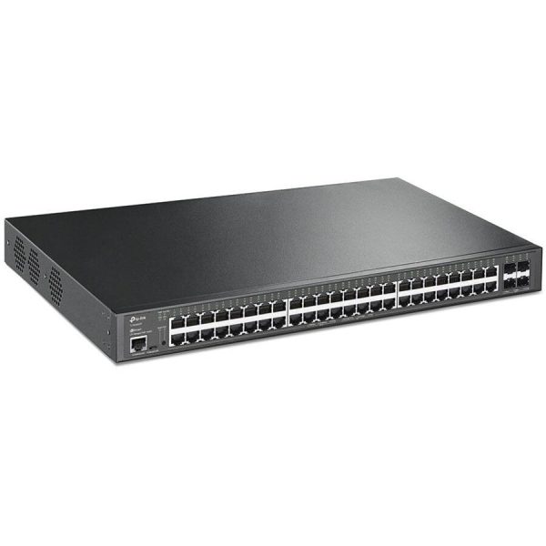 TP Link TL SG3452XP 48 Port PoE Managed Switch 10G Uplink-1