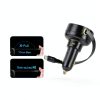 Pavo 30W Car Charger Retractable Cable Dual Port Fast-5