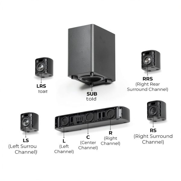 Ultimea Aura S4T 7.1ch Soundbar Surround Speakers App-6