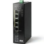 Tripp Lite Industrial Ethernet Switch PoE+ Unmanaged DIN-0