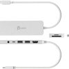 JCD373E USB-C Hub Multi-Port Adapter Power Delivery 4K HDMI-2