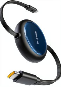 Retractable Charging Cable 100W PD Fast Charging Durable-0